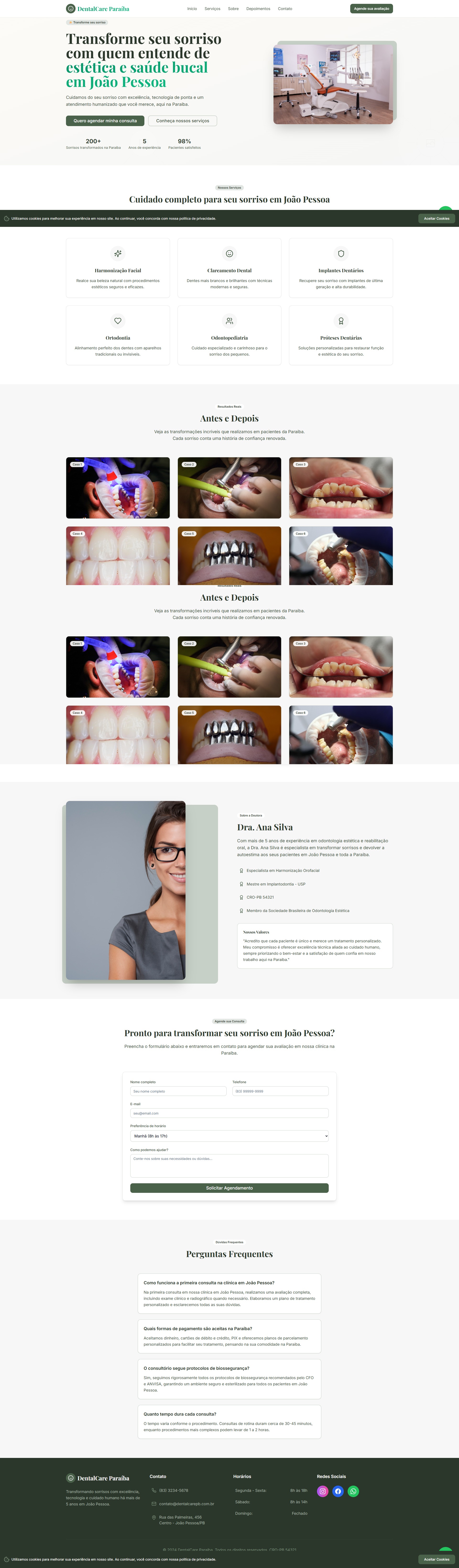 DentalCare - Clínica Odontológica